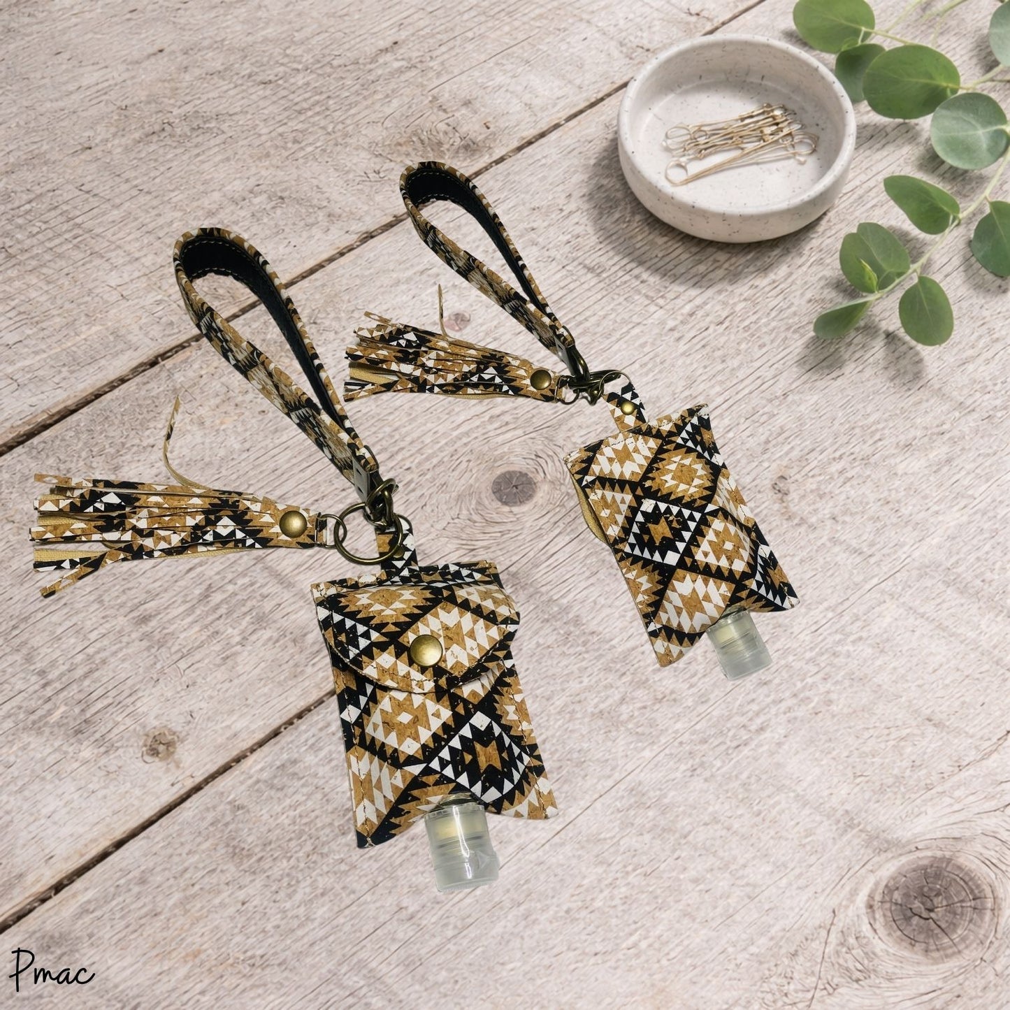 Keyfob with Sanitizer - Aztec