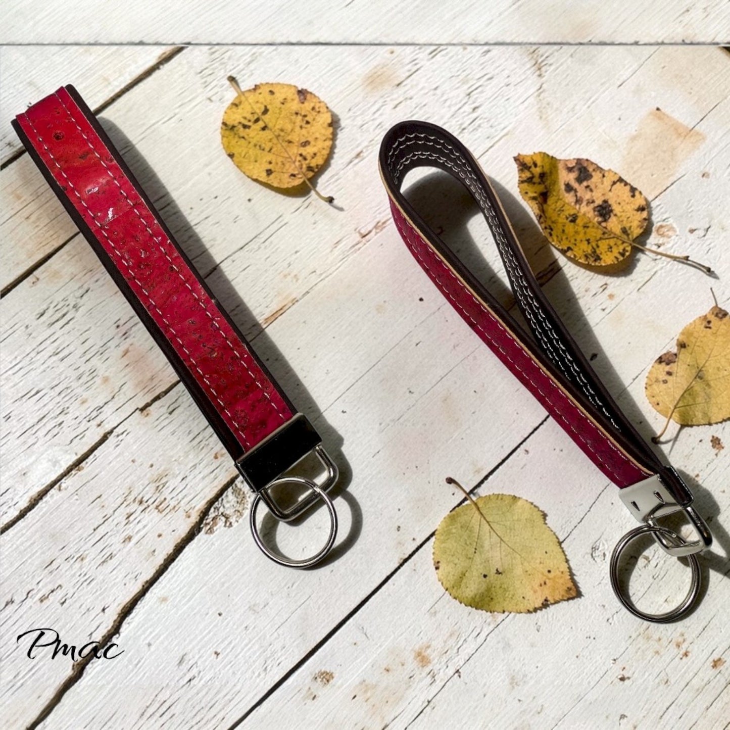 Cork Keyfob - Rose & Olive