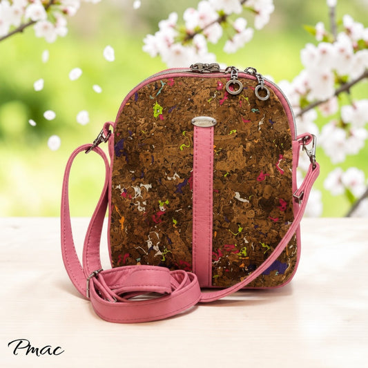 The Posy Dual Compartment Cork Crossbody