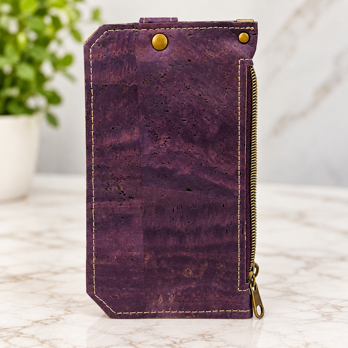 Plum Meadow Cork Wallet