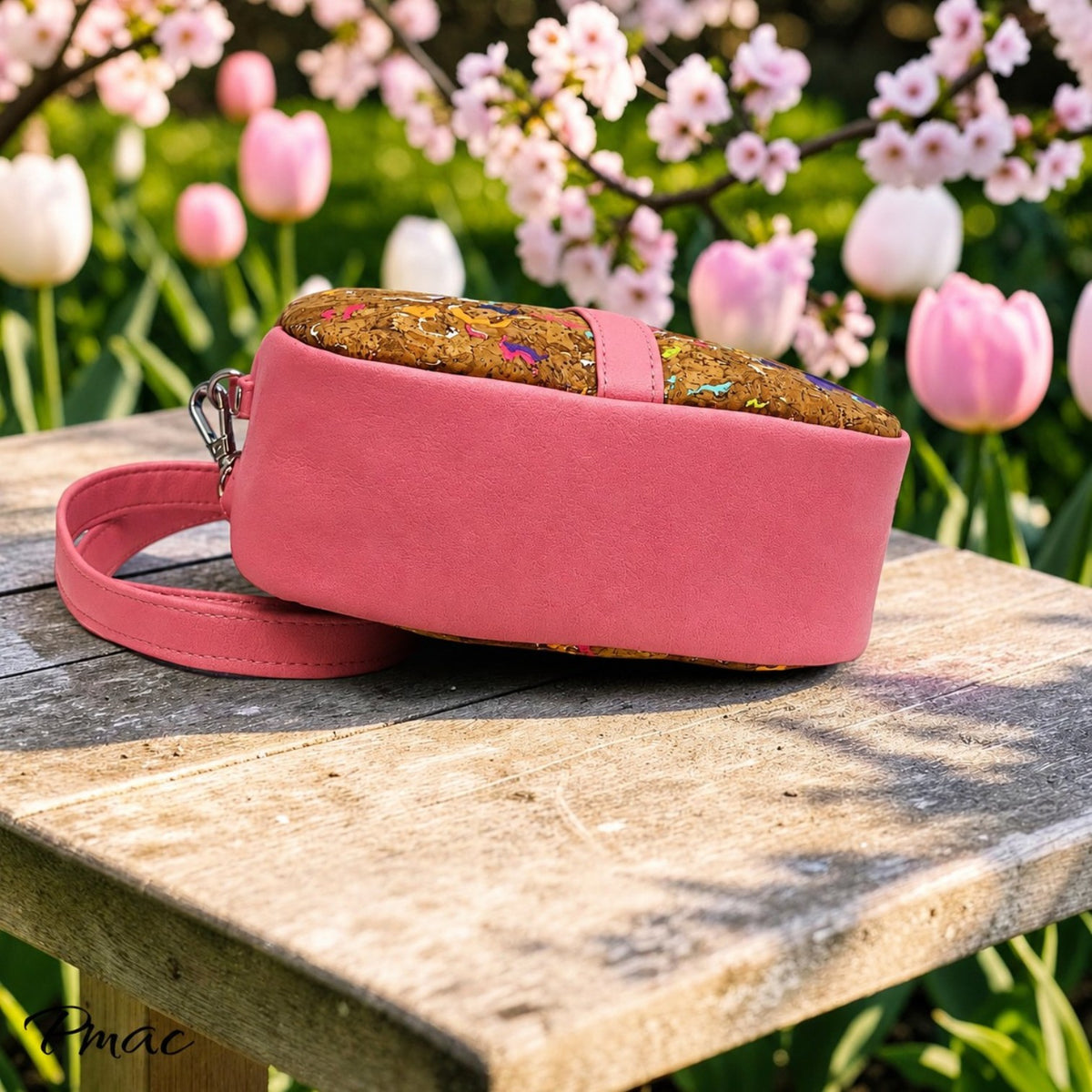 The Posy Dual Compartment Cork Crossbody