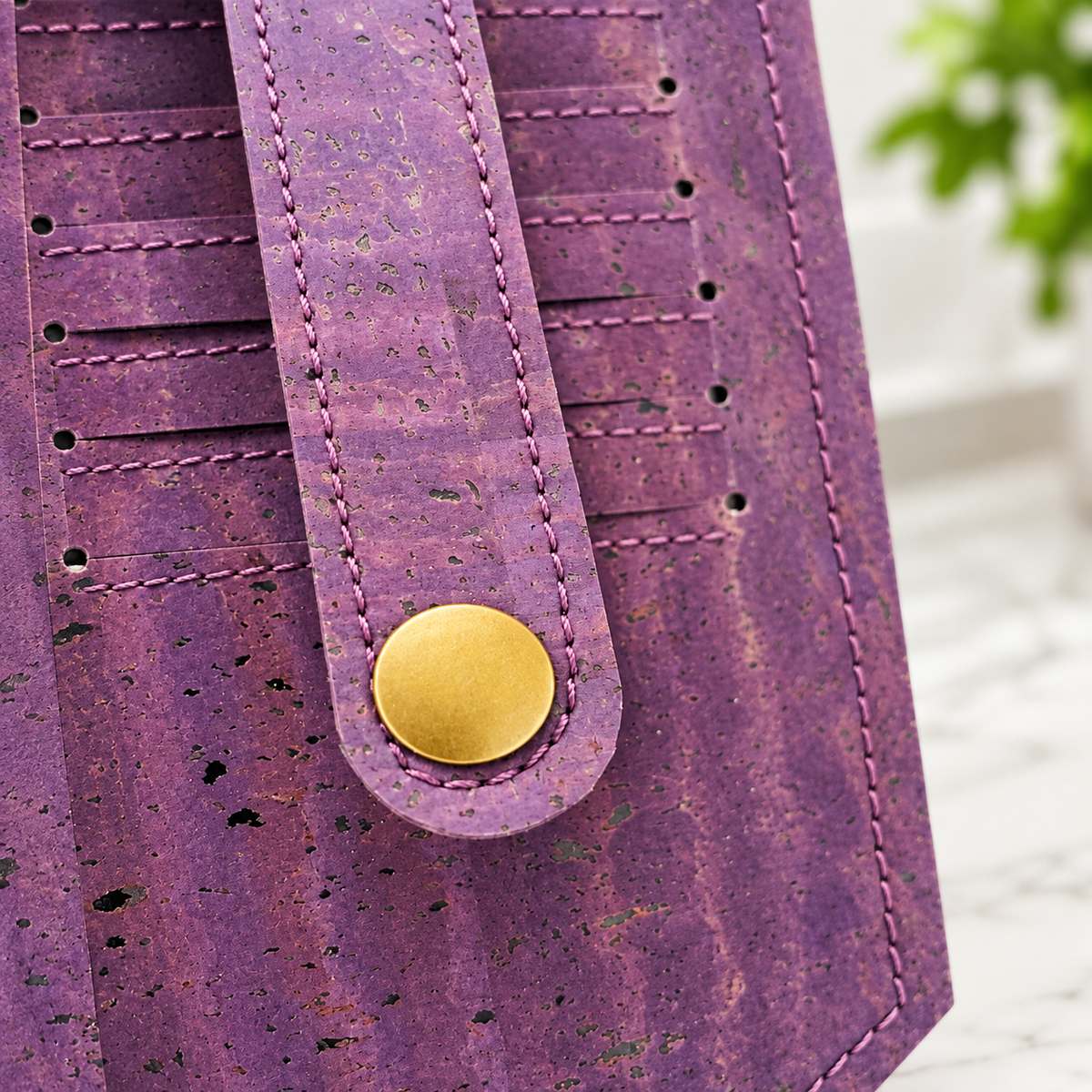 Plum Meadow Cork Wallet