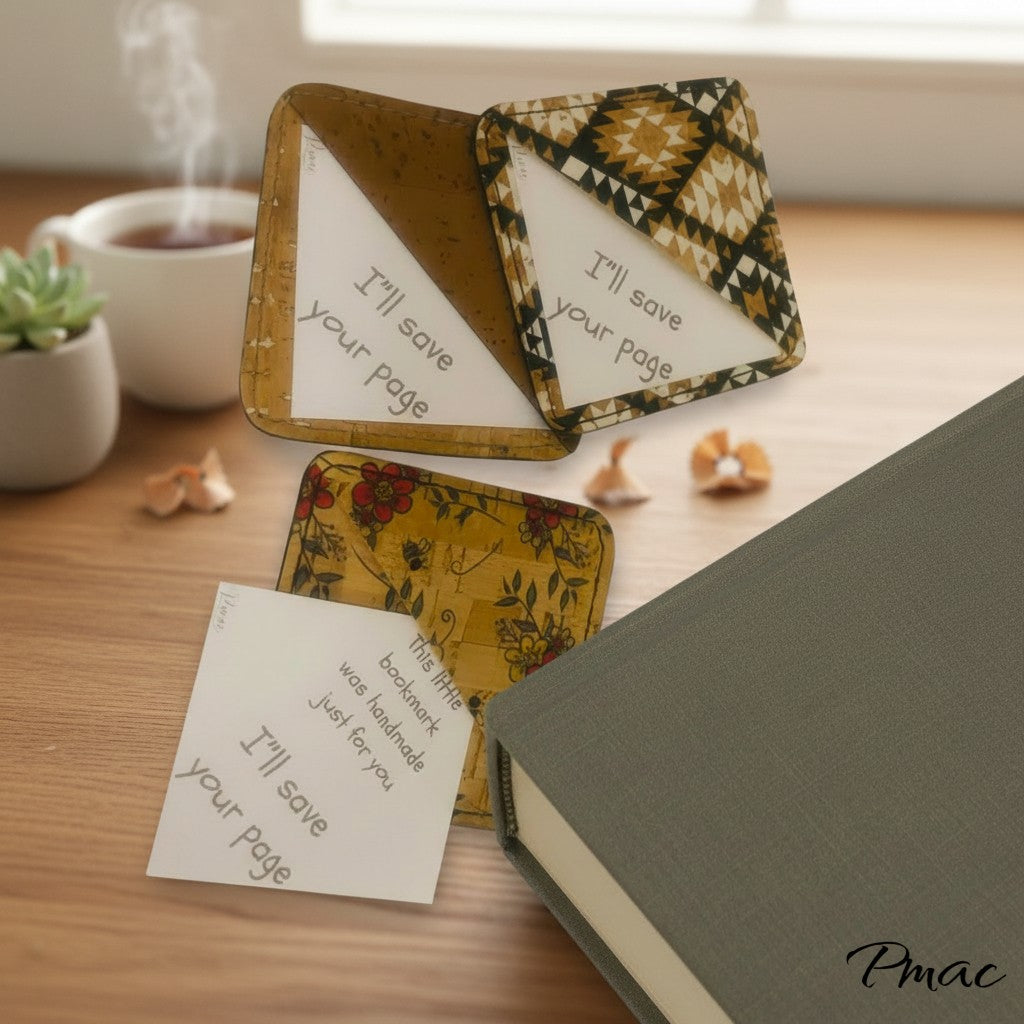 Cork Bookmarks