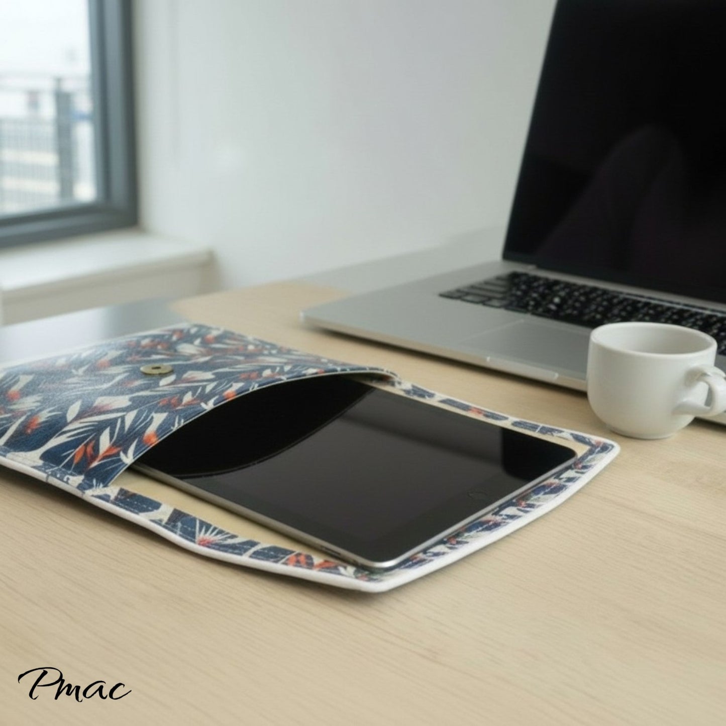 Tablet Sleeve – Botanical Faux Leather