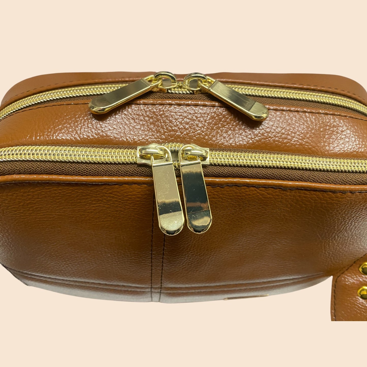 Cognac Crossbody Bag