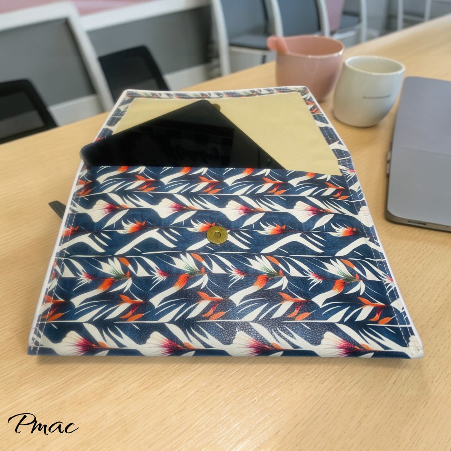 Tablet Sleeve – Botanical Faux Leather