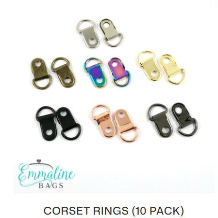 Emmaline Hardware | Corset Rings