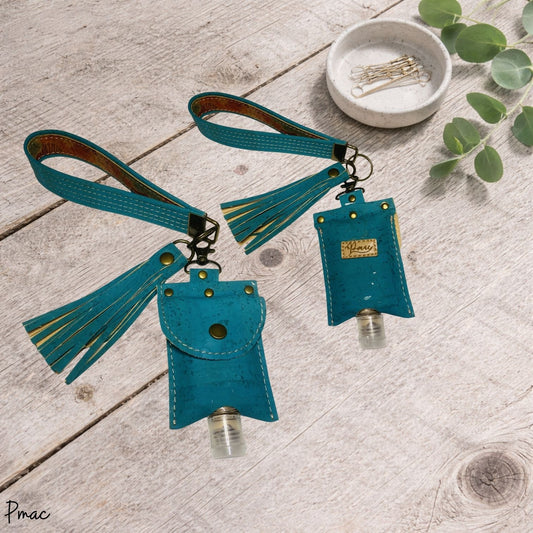 Keyfob with Sanitizer - Green